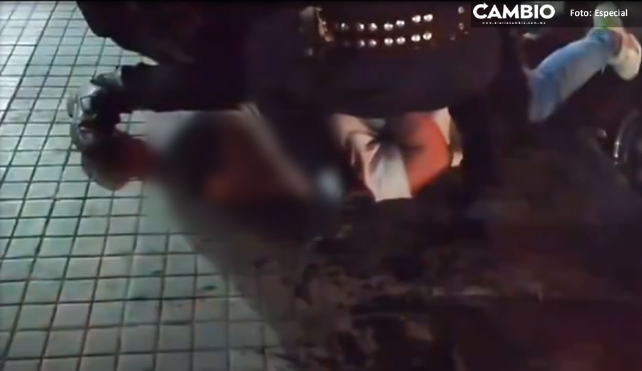 Exhiben en VIDEO a policías de Tehuacán por abuso de autoridad
