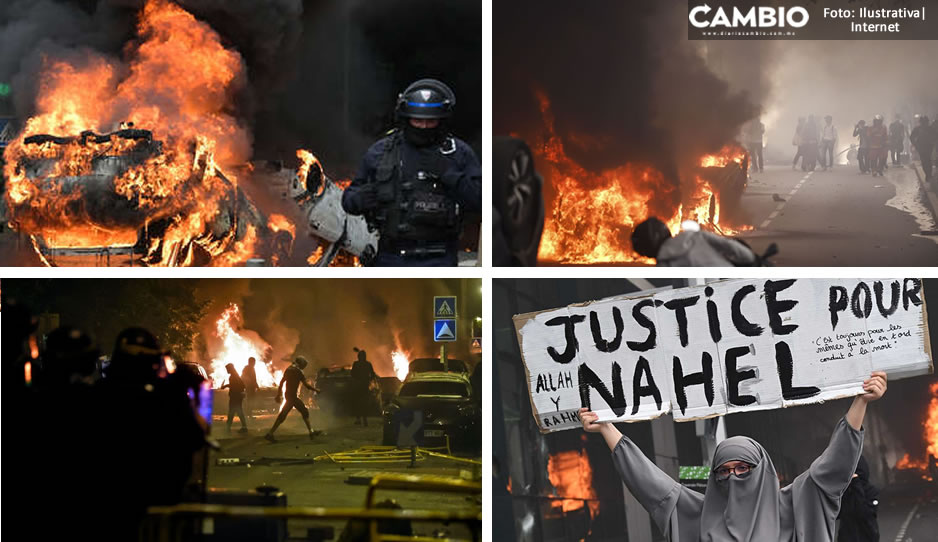 VIDEOS: Se reportan disturbios en Francia tras la muerte de un joven a manos de la policía