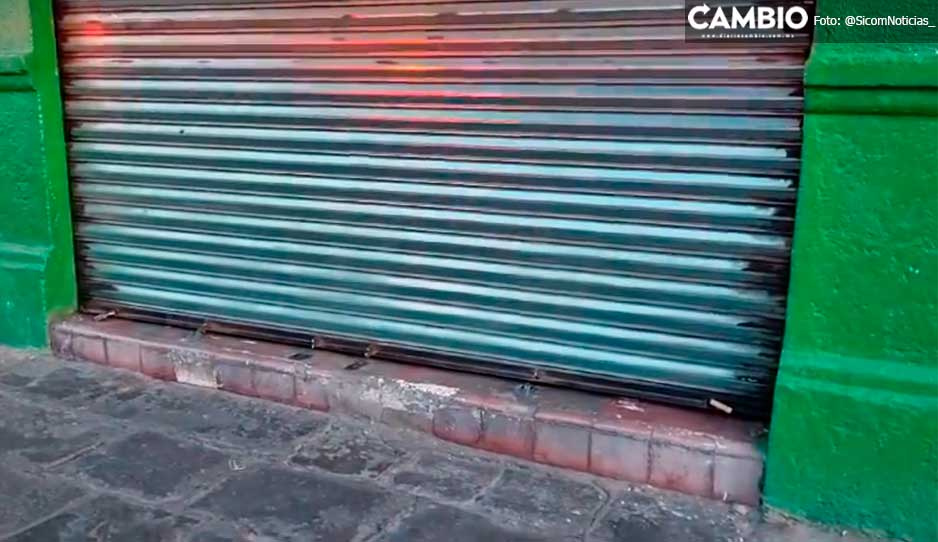 Reportan intento de cortinazo en ferretería del Centro Histórico (VIDEO)
