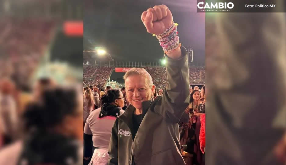 FOTO: Así festeja Zaldívar su asistencia al concierto de Taylor Swift en el Foro Sol