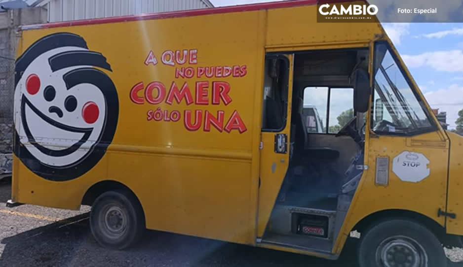 Recuperan camioneta de Sabritas con reporte de robo en Xochimilco
