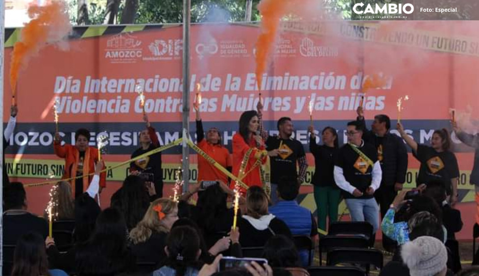 DIF Amozoc conmemora Día Internacional de la Eliminación de la Violencia contra la Mujer