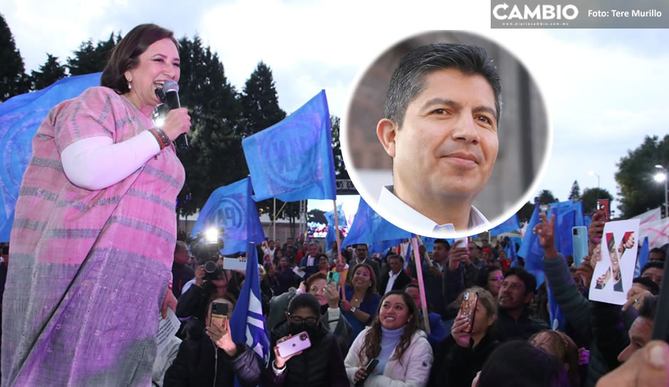 Asegura Xóchitl Gálvez que junto a Lalo recuperarán el gobierno de Puebla (VIDEO)