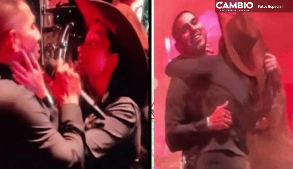 Espinosa Paz rechaza a fan que intentó besarlo en la boca en pleno concierto (VIDEO)