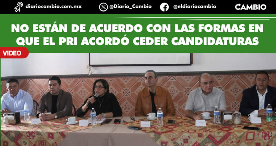 Pepe Márquez, Lupita Vargas y otros 3 alcaldes consuman su traición al PRI