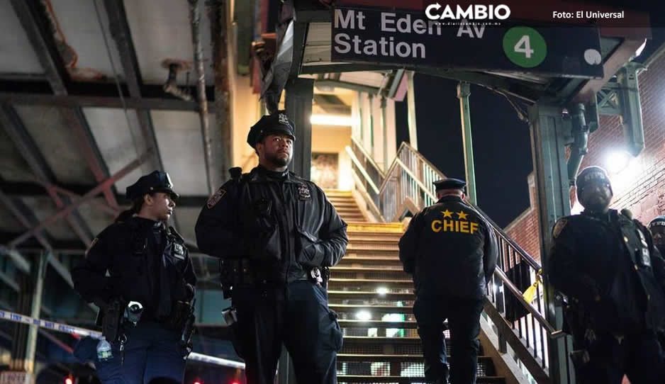 ¡Terrible! Muere poblano durante tiroteo en el Metro de Nueva York