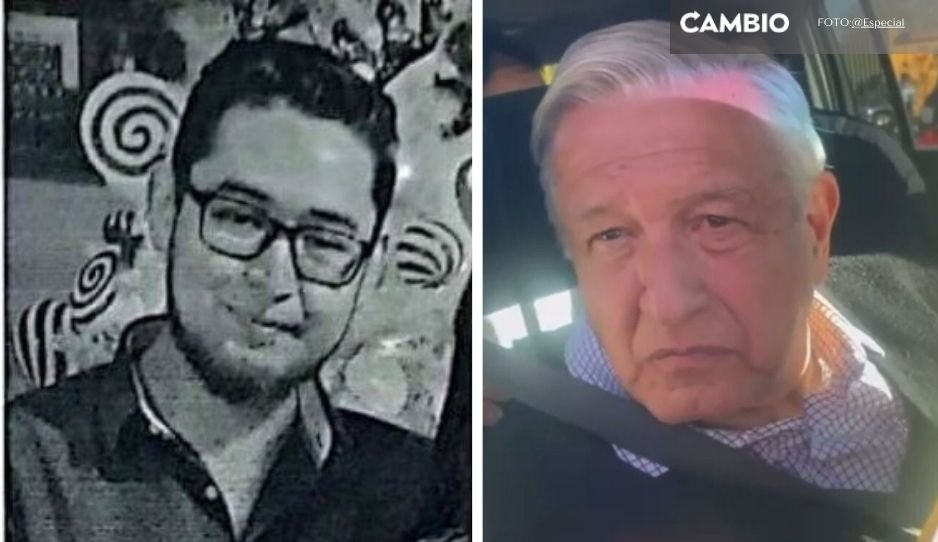 VIDEO: Familia de Guillermo Raúl intercepta a AMLO en Tepeaca y clama ayuda para localizarlo; él pide a la SSPC atender caso