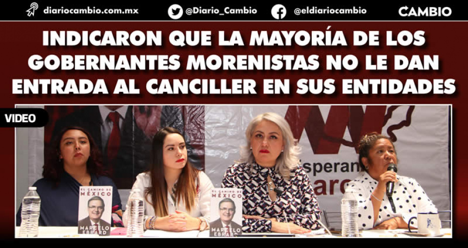 Agrupaci&oacute;n af&iacute;n a Ebrard lo secundan: no hay piso parejo en la carrera hacia el 2024 (VIDEO)