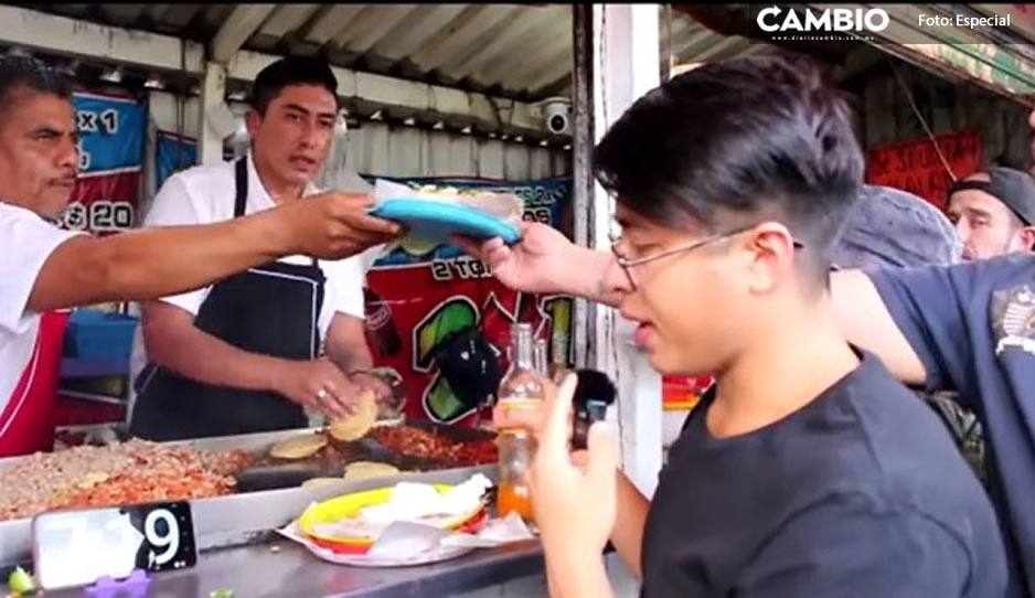 ¡Charlatanes! Cumple reto de comer 70 tacos en 7 minutos y taquería no le da su premio (VIDEO)