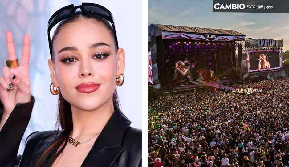 Danna Paola dará doble show en una noche: De la Feria de Puebla a Tecate Emblema