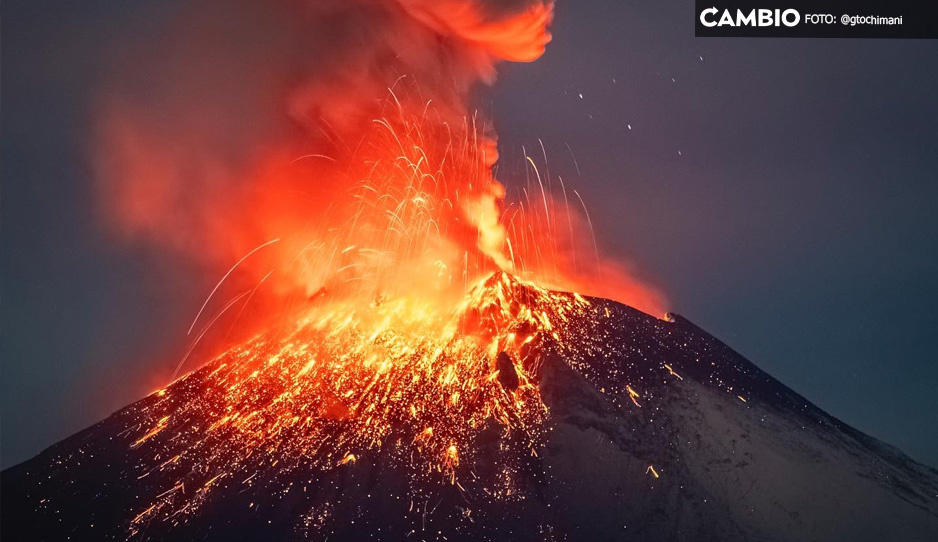 Estos son los tipos de erupciones que existen, te decimos cuáles ha tenido el Popocatépetl