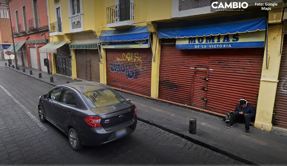 ¡Las Momias! Se incendia local de comida rápida en pleno Centro Histórico