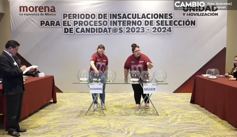 Puebla se queda sin pluris al Senado en tómbola nacional de Morena (VIDEO)