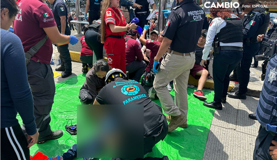 Cafre provoca atropellamiento masivo en Las Torres: 10 lesionados (VIDEO)