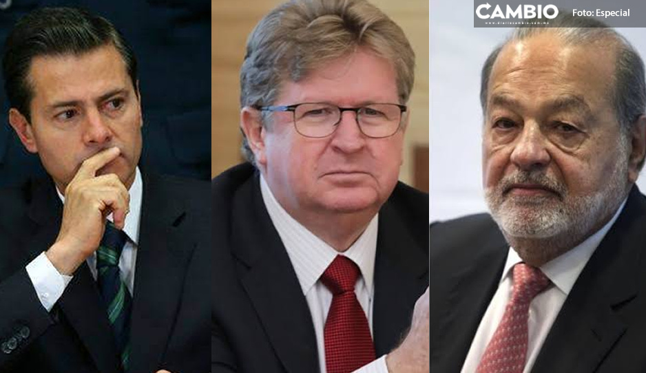 Peña Nieto espió a Carlos Slim, Germán Larrea, Loret de Mola y Aristegui con Pegasus, revela testigo