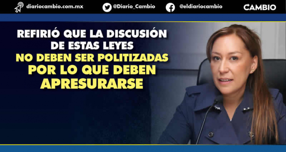 Lupita Leal pide que aprobación de Leyes de Movilidad y Ciberviolencia no se partidicen