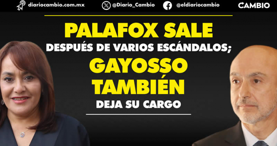 Limpia total del barbosismo en el Poder Judicial: se van Carlos Palafox y Gayosso