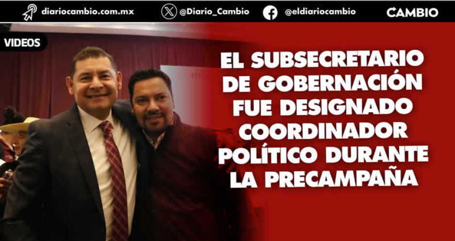 Andrés Villegas se suma al equipo de precampaña de Alejandro Armenta