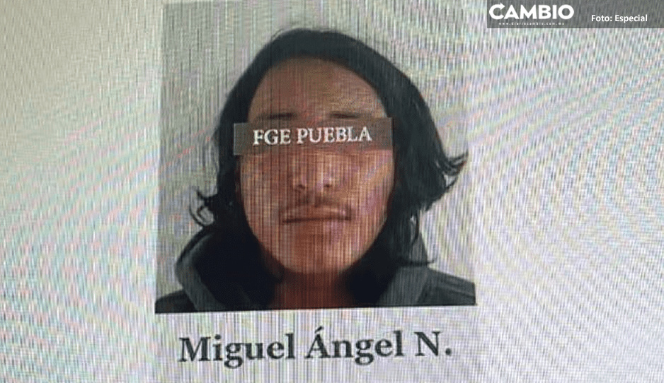 Capturan a Miguel Ángel N. por ejecutar a hombre en Atlixco delante de su hijo