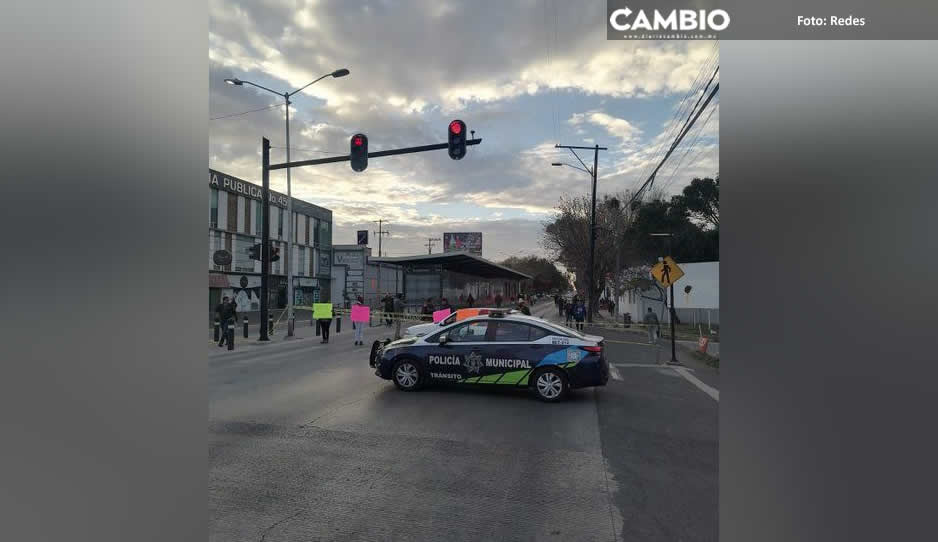 ¡Atención conductores! &#039;Naranjitas&#039; cierran Bulevar Valsequillo