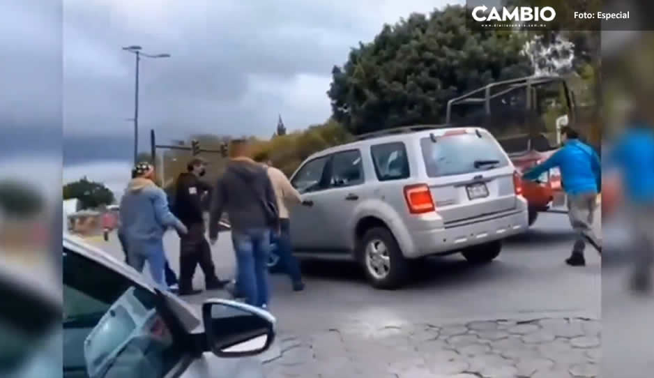 Ni siquiera me preguntó cómo estaba, dice llorando jovencita arrollada por doñita en Los Sapos (VIDEO)