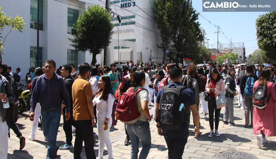 ¡Sonó la alerta! Participan 1.3 millones de poblanos en el Simulacro Nacional (VIDEO)