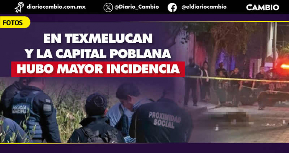 Enero registró 39 homicidios dolosos en el estado; 6 fueron feminicidios
