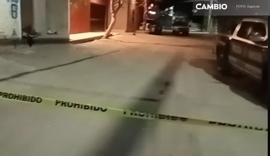 Ejecutan a balazos a hombre en la entrada de su casa en Tehuacán