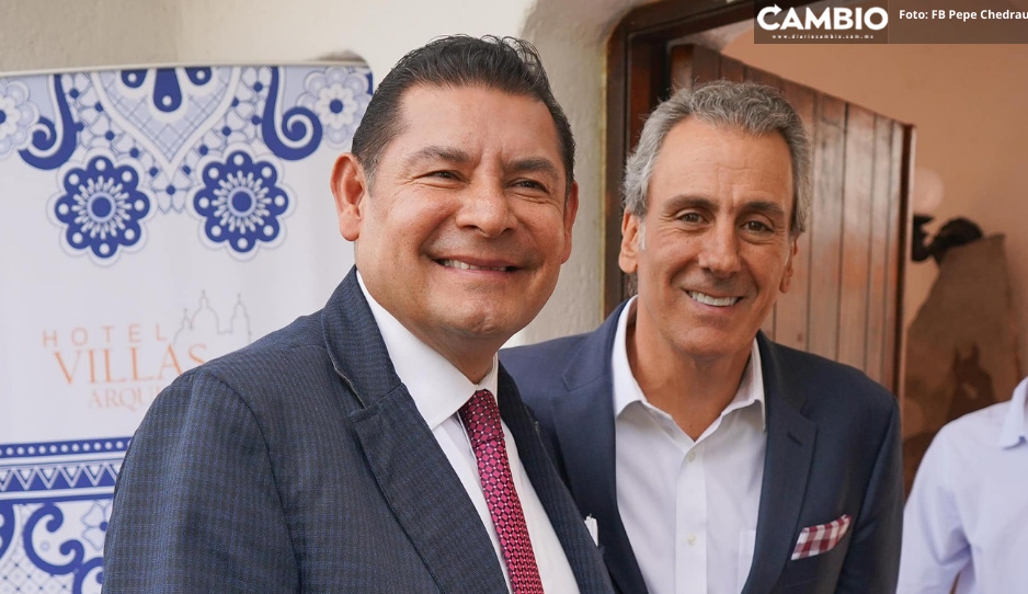 Armenta felicita a Pepe Chedraui por su designación como candidato a la alcaldía de Puebla