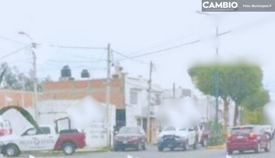 FGE realiza un cateo en la colonia Ojo de Agua en Texmelucan