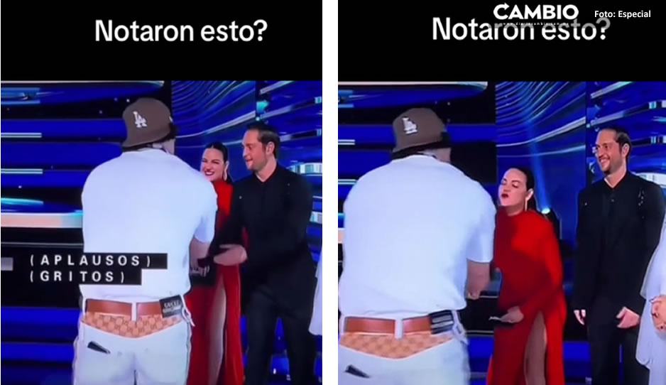 ¡Qué grosero! Bad Bunny le niega un beso a Maite Perroni en los Premios Billboards (VIDEO)