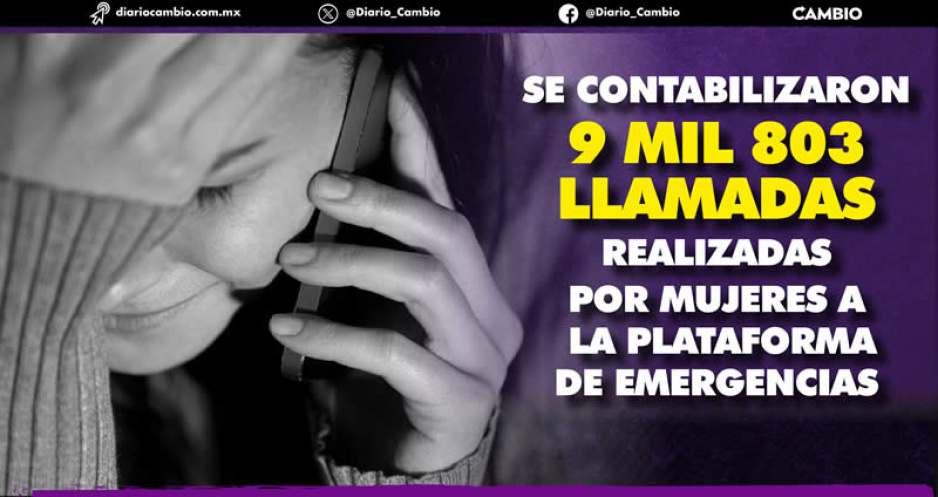 Durante este año, 37 poblanas piden ayuda cada día al 911 por ser víctimas de violencia