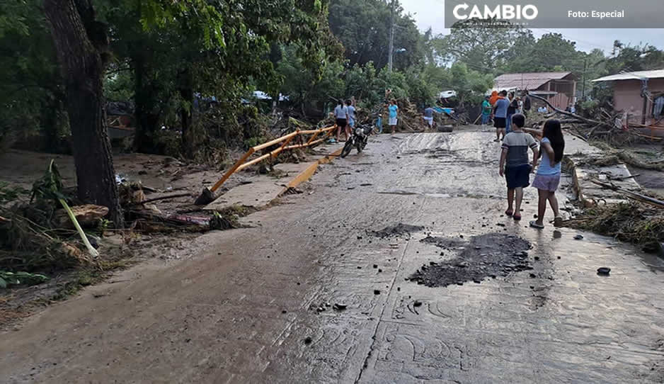 Suman 313 las casas afectadas en Venustiano Carranza por huracán Otis