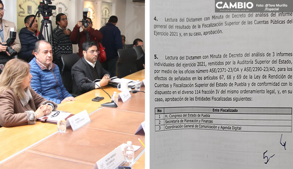 Avalan en Comisiones tres informes fiscales más del 2021