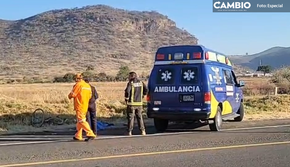 Ciclista muere atropellado sobre la autopista Siglo XXI