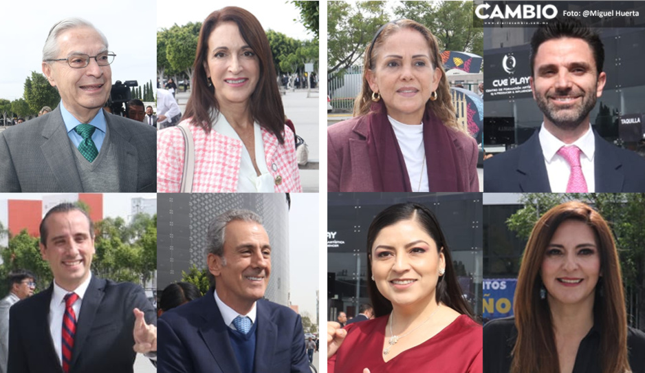 Desfilan políticos poblanos en el primer informe de labores de Sergio Salomón (VIDEO)