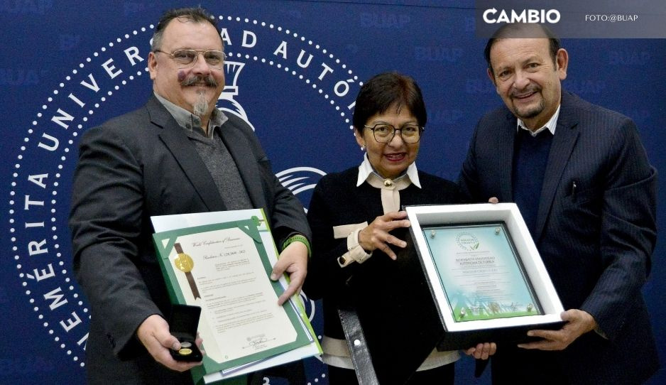 Reconocen a la BUAP como la segunda universidad más sustentable de México