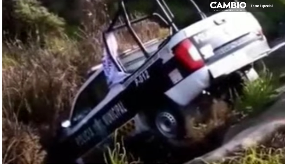 Patrulla que abanderaba a peregrinos sufre accidente en la México-Puebla