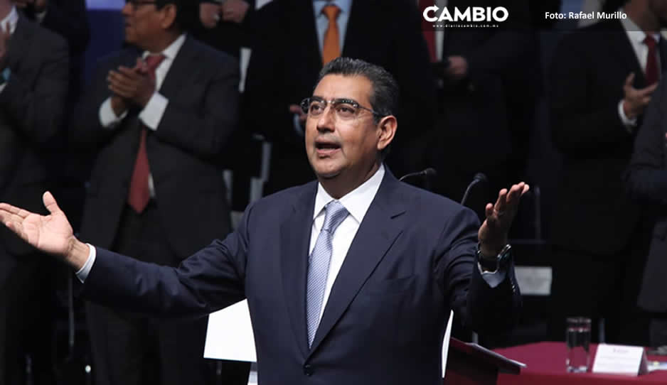 Nos queda un año juntos, hagámoslo por Puebla, así cierra Sergio Salomón su Primer Informe (VIDEO)