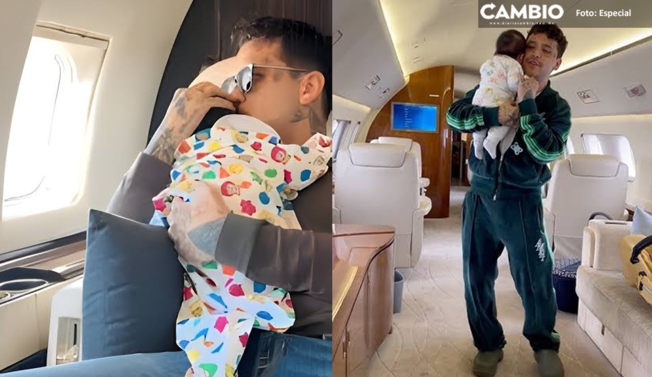 ¡Qué tierno! Christian Nodal baila “vals” con su pequeña hija (VIDEO)