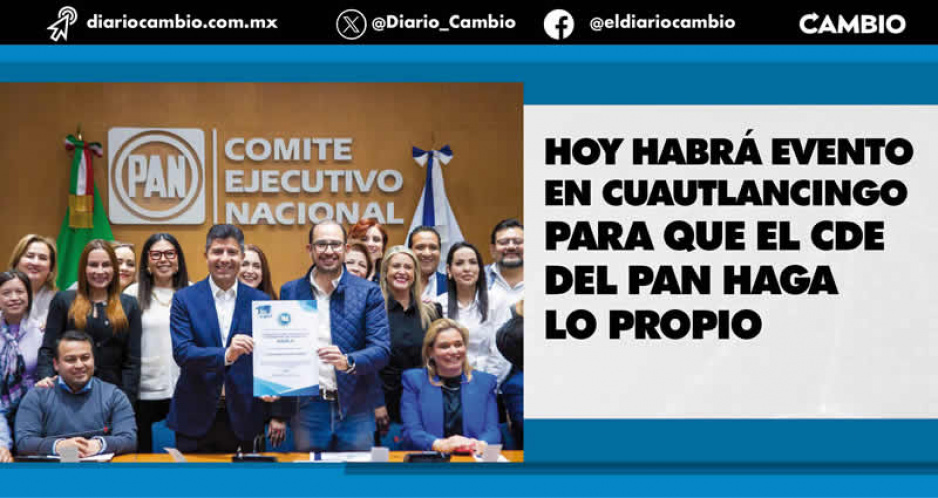 Lalo recibe su constancia como candidato del PAN a gobernador