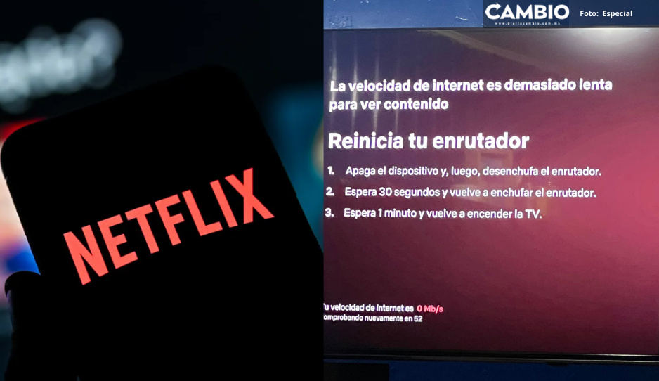 ¡¿Cómo es posible este suceso?! Registra Netflix caída a nivel mundial