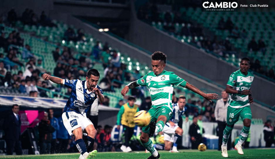 ¡El gol no llega! Puebla y Santos terminan empatados al medio tiempo
