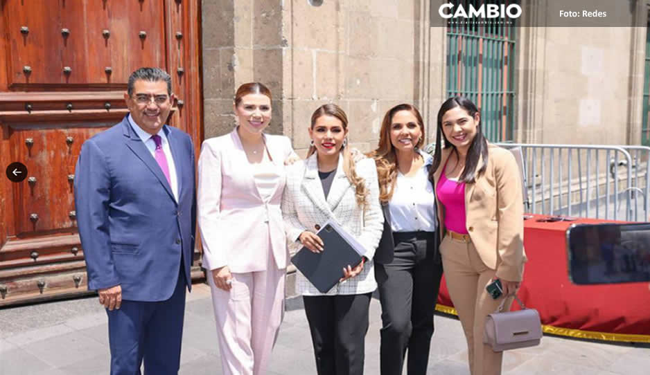 FOTOS: Gobernadores de Morena se reunieron con AMLO en Palacio Nacional