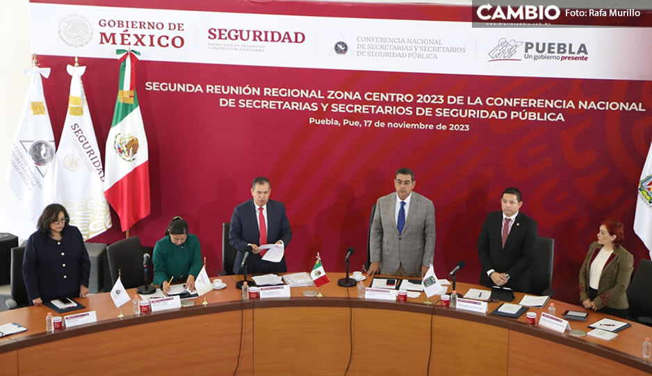 Encabeza Sergio Salomón la Segunda Reunión Regional de la zona Centro 2023 (VIDEO)