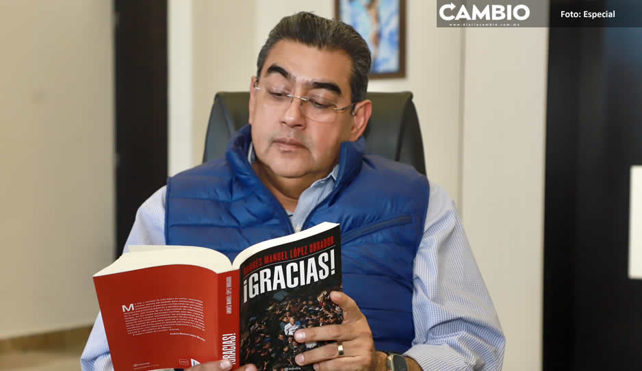 Sergio Salomón destaca la importancia de ‘¡Gracias!’, el último libro escrito por AMLO