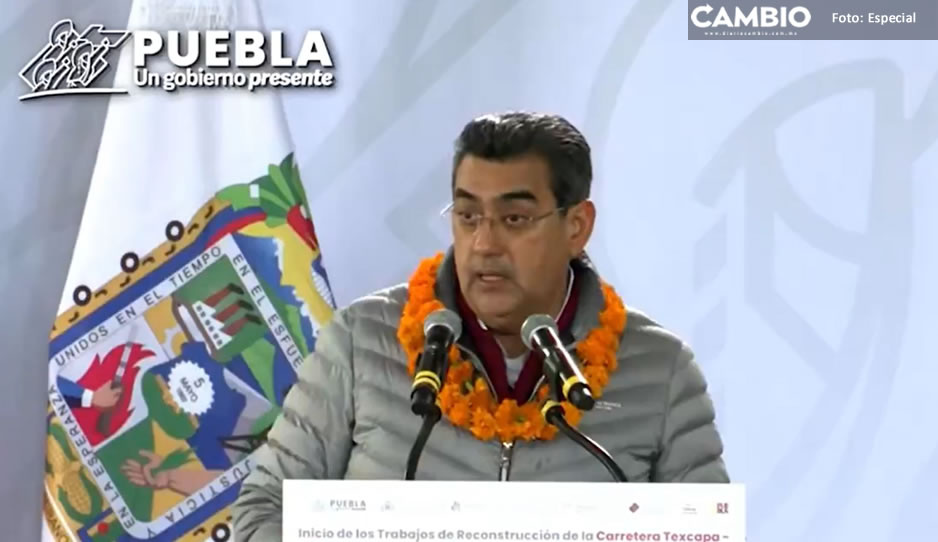 Encabeza Sergio Salomón inicio de reconstrucción de la carretera Texcapa-Tlapacoya (VIDEO)