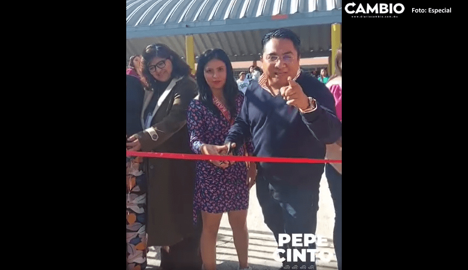 Pepe Cinto encabeza donaci&oacute;n de sillas y cerca electrificada a preescolar de Juan C. Bonilla (VIDEO)