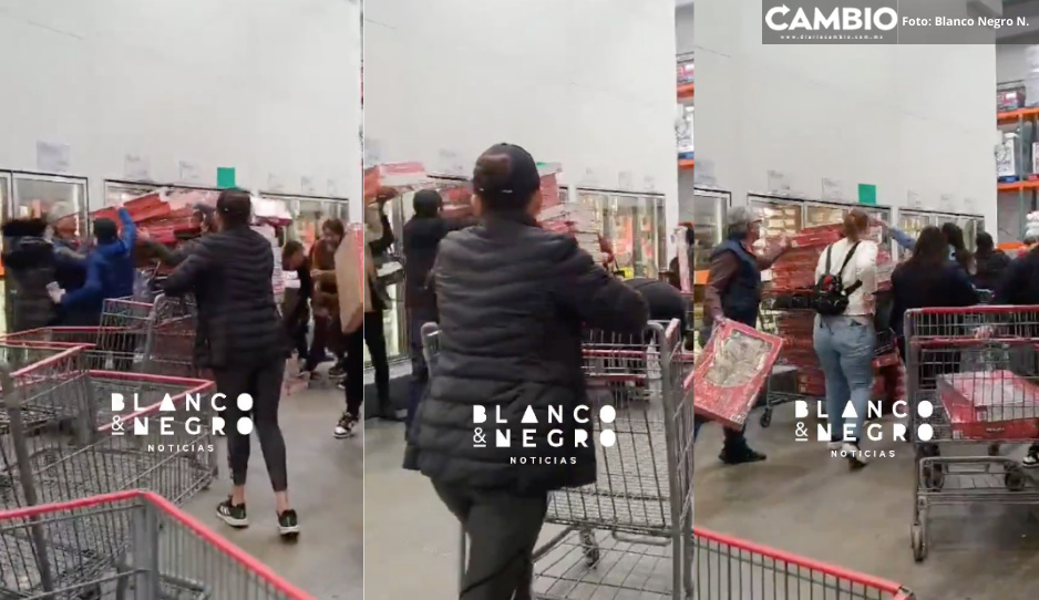¡Venganza en Costco! Clientes se unen para arrebatar roscas a revendedora (VIDEO)