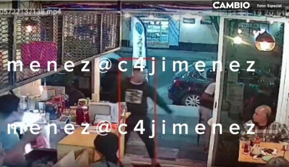 Delincuentes asaltan a clientes y empleados en una cafetería en Iztacalco (VIDEO)